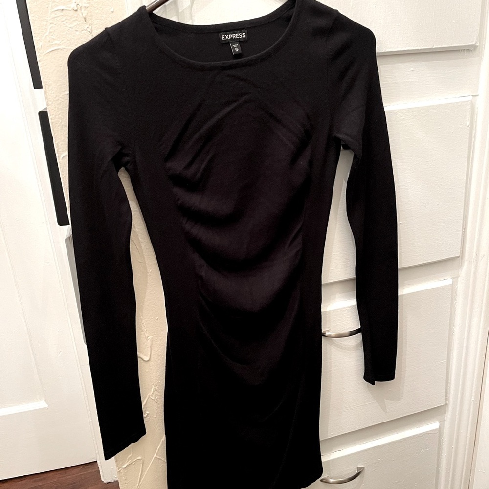 XS Black Express Dress